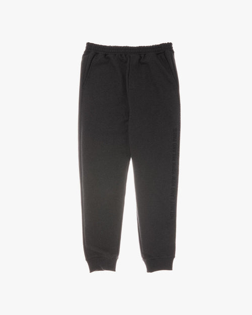 Helmut Lang Mens Box Logo Jogger - Dark Heather