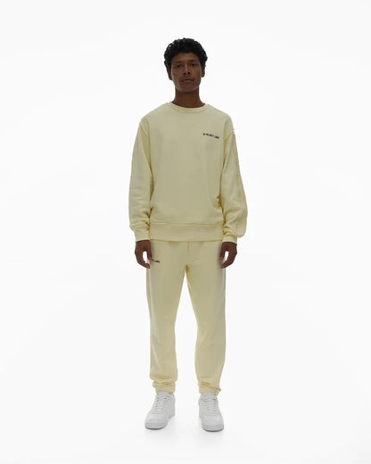Helmut Lang Trapunto Crewneck - Custard