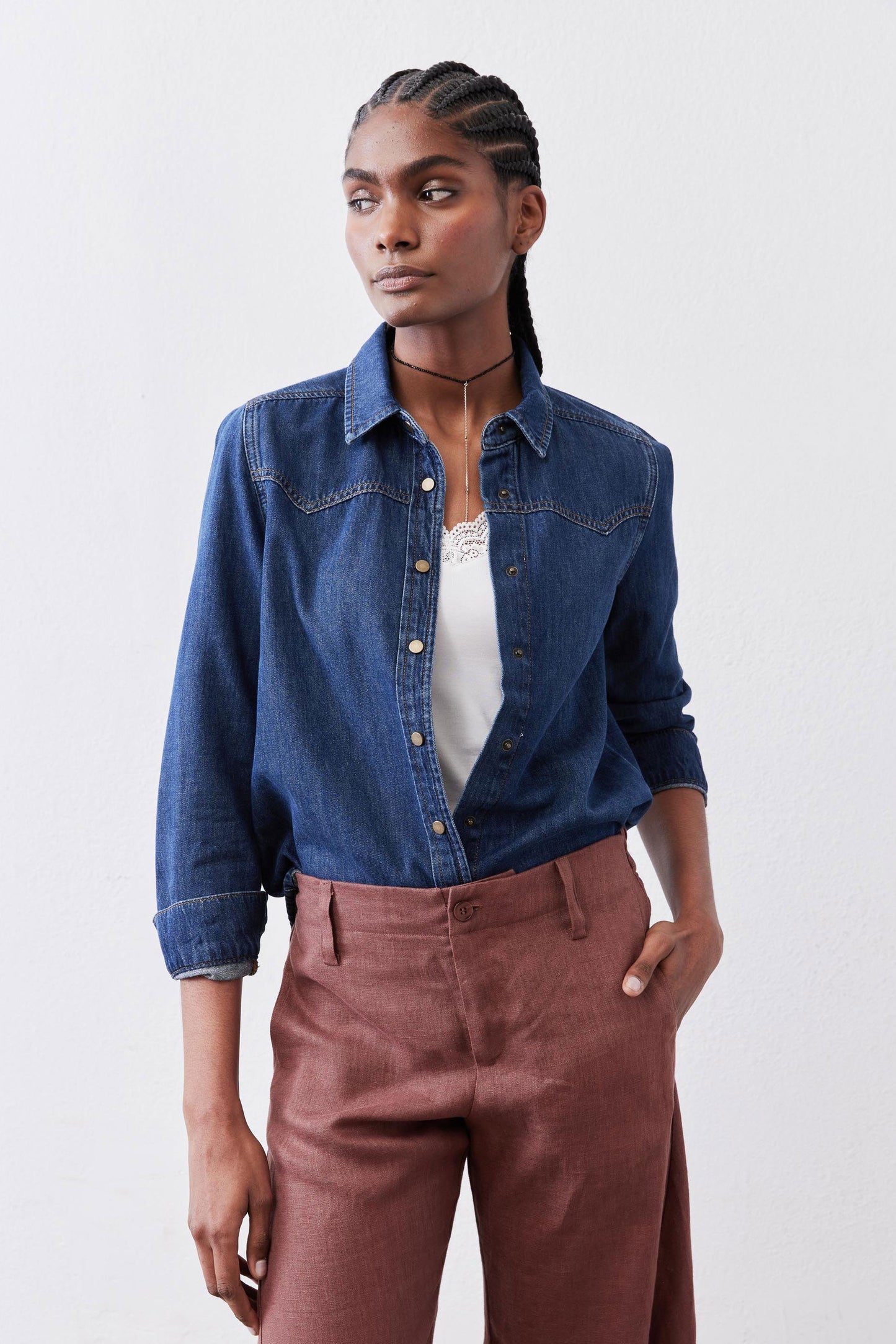 The Heritage Denim Shirt