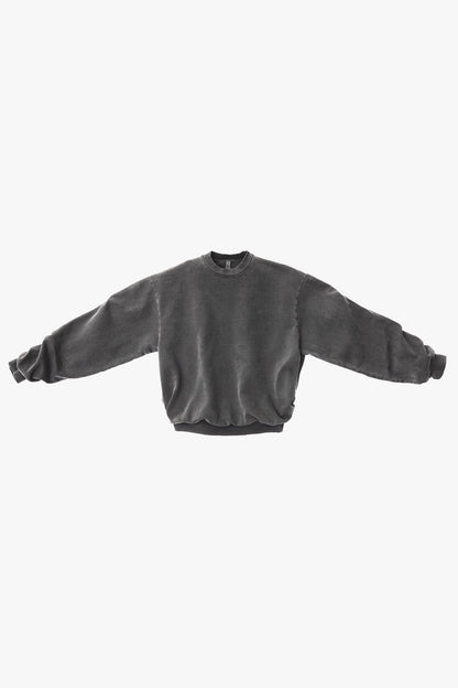 HF07 - Heavy Fleece Crewneck Sweatshirt (Garment Dye)