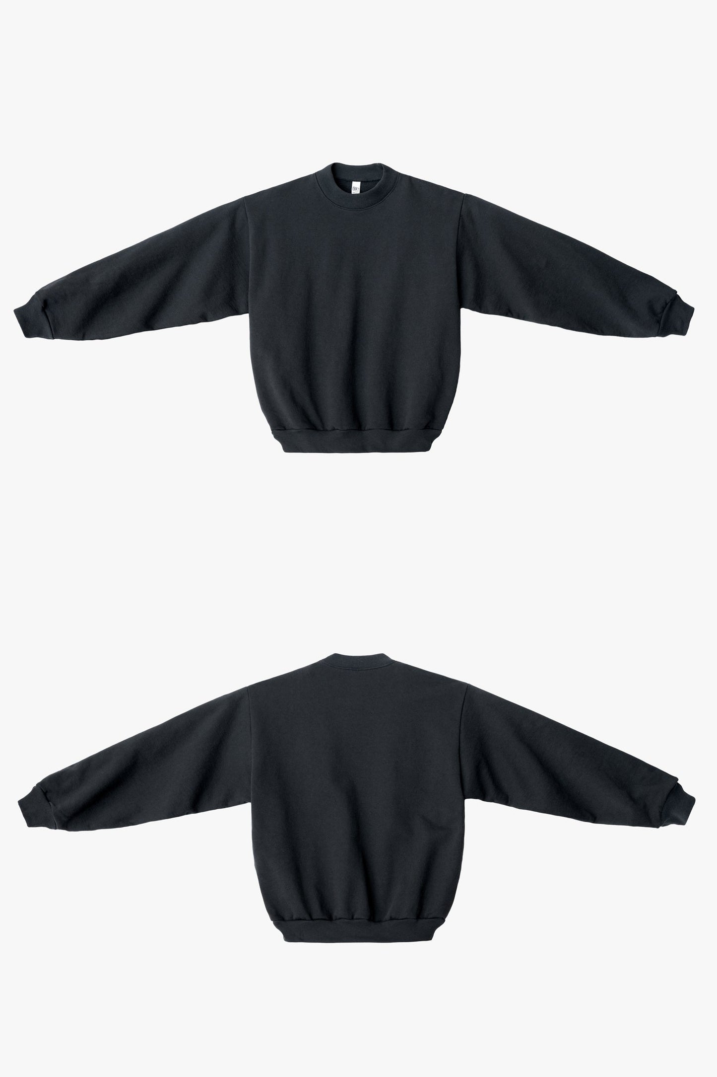 HF07 - Heavy Fleece Crewneck Sweatshirt (Piece Dye)