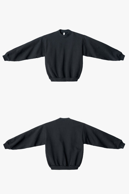 HF07 - Heavy Fleece Crewneck Sweatshirt (Piece Dye)