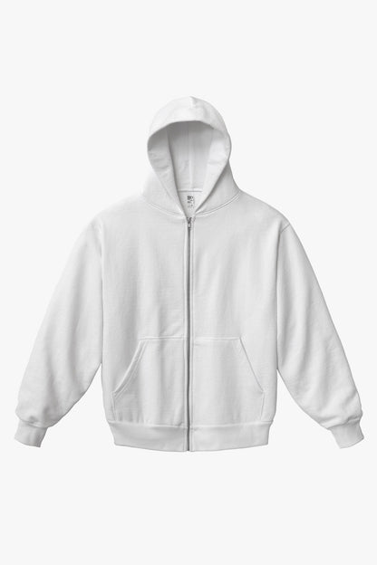 HF10 - Heavy Fleece Zip-Up Hoodie (Piece Dye)