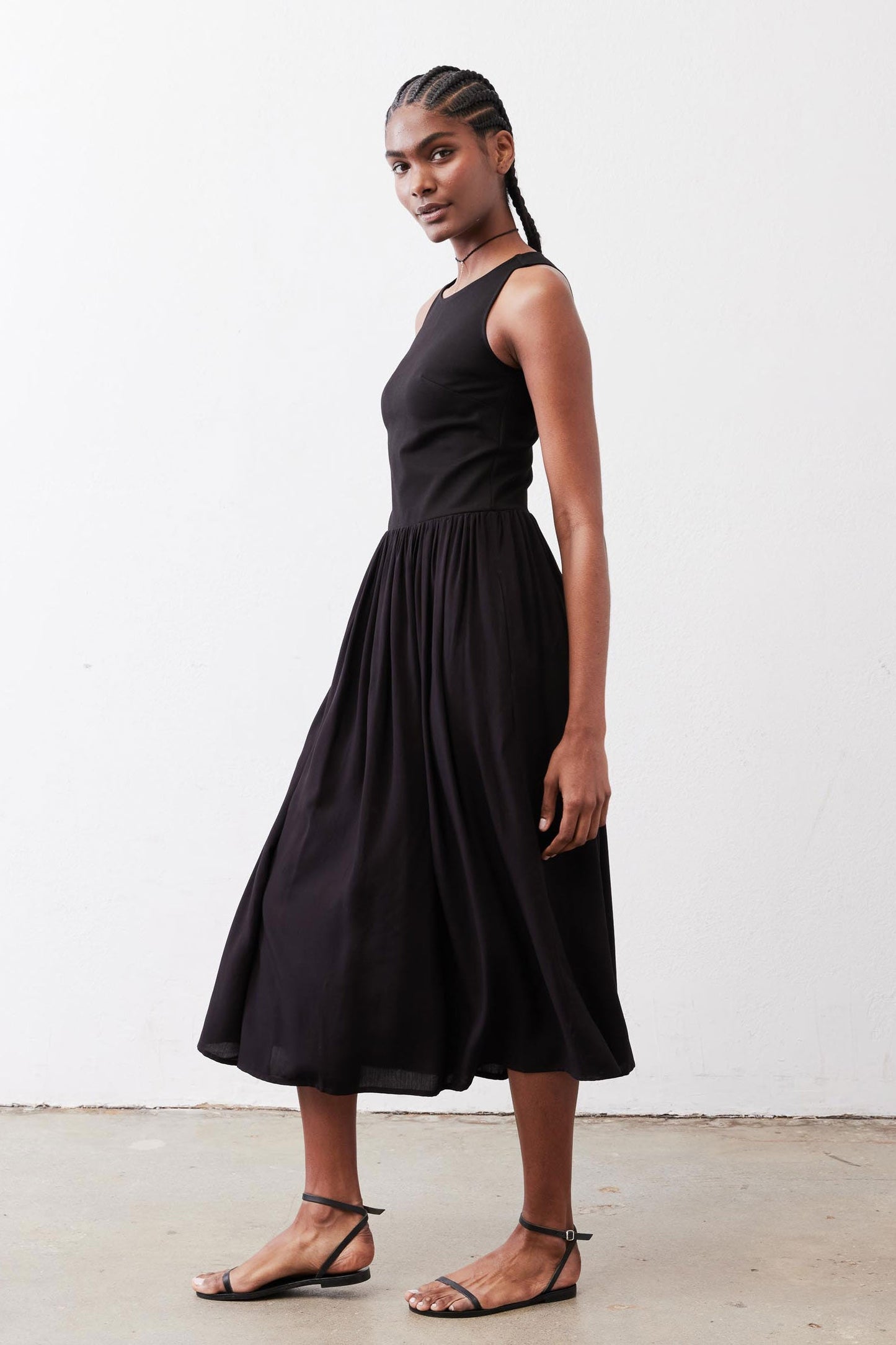 High Neck Tank Dress