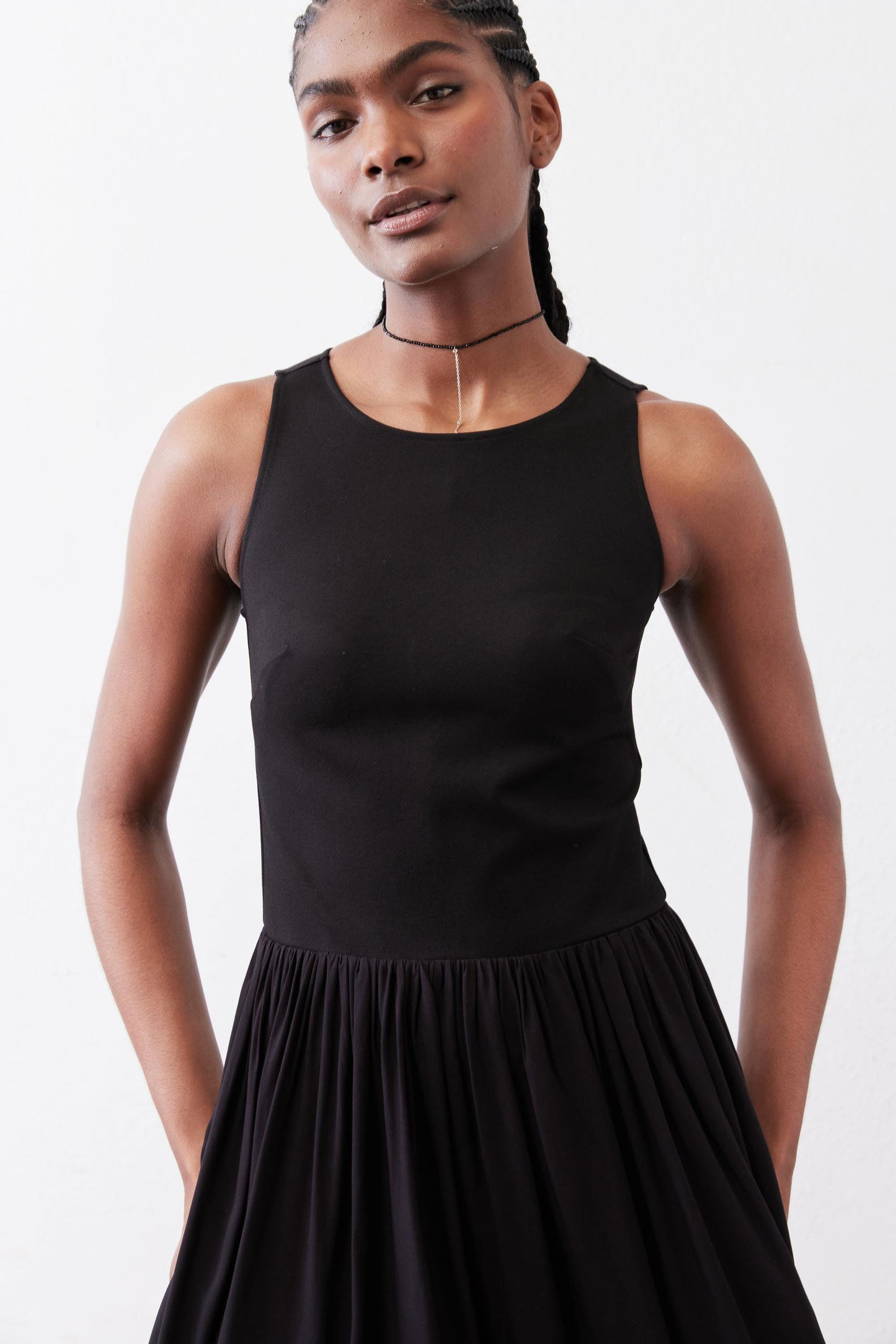 High Neck Tank Dress