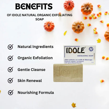 IDOLE Lightening Exfoliating Soap with Gold 23K 200g/7oz
