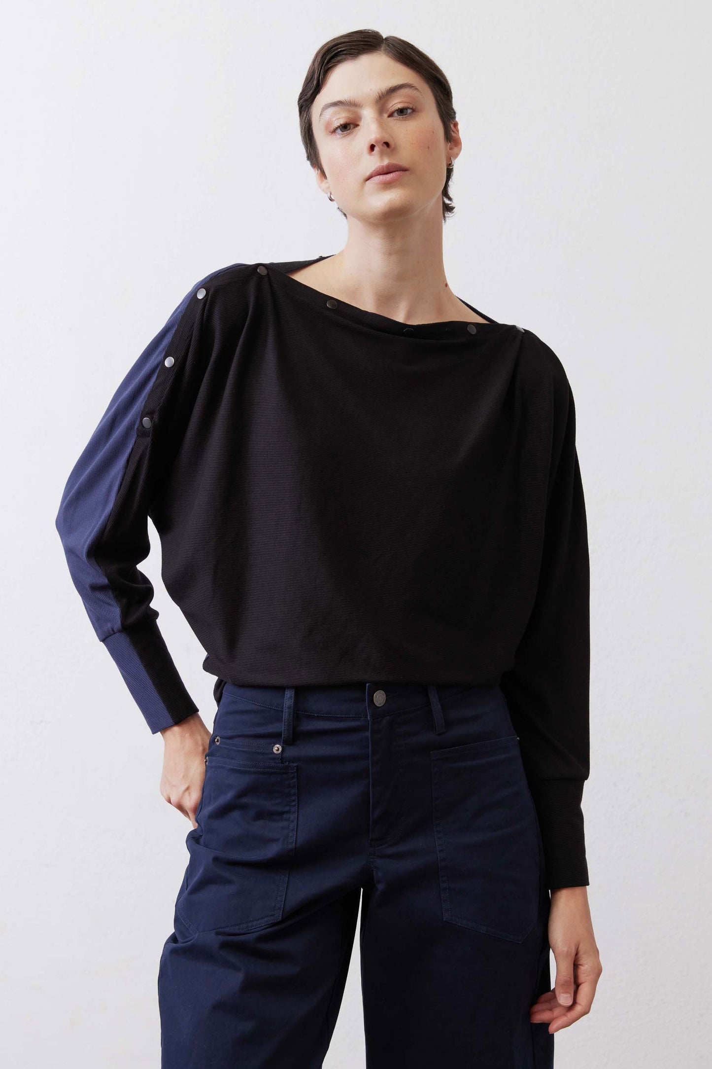 In A Snap Long Sleeve Top