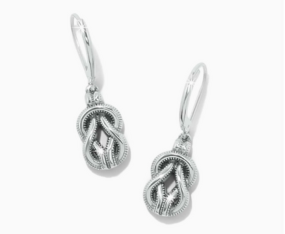 Interlok Harmony 2TN Leverback Earrings