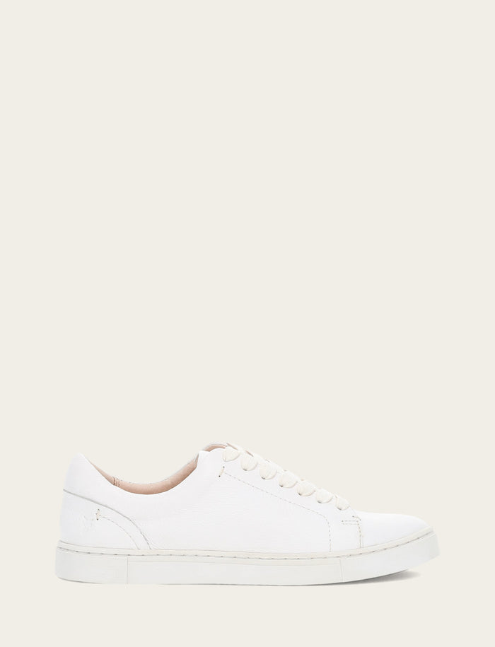 Ivy Low Lace - White - Outside