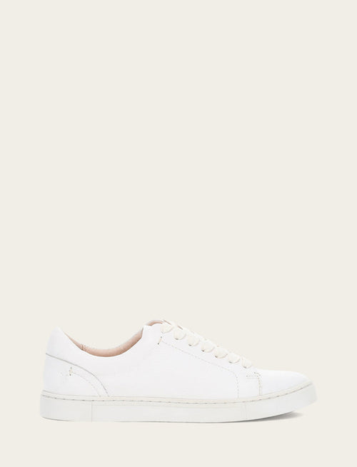 Ivy Low Lace - White - Outside