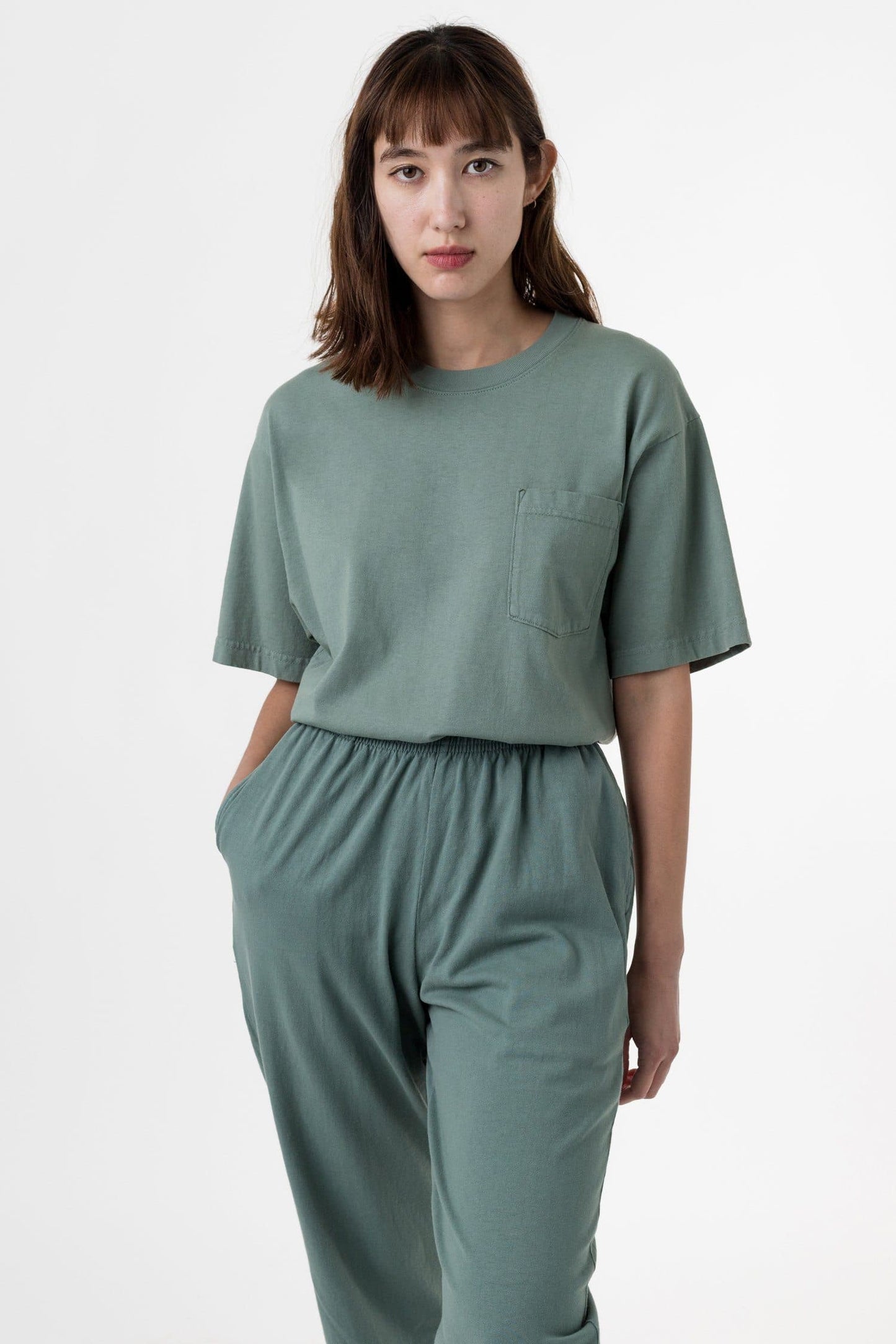 1809GD Unisex - Short Sleeve Garment Dye Pocket T-Shirt