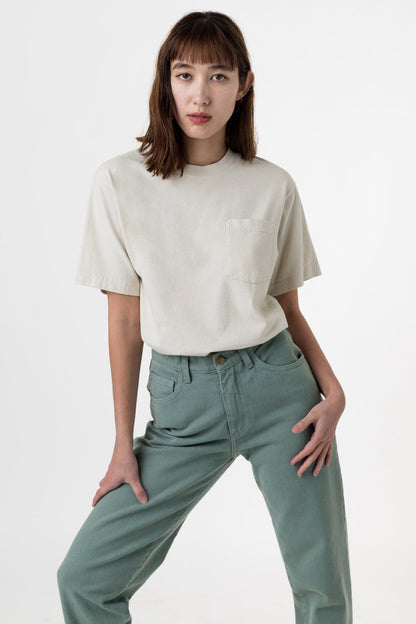 1809GD Unisex - Short Sleeve Garment Dye Pocket T-Shirt
