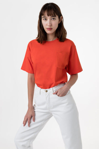 1809GD Unisex - Short Sleeve Garment Dye Pocket T-Shirt