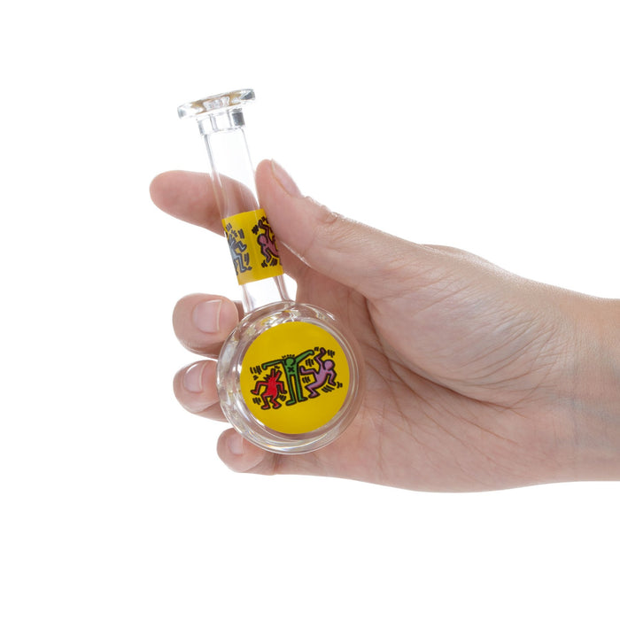 keith haring spoon pipe yellow size