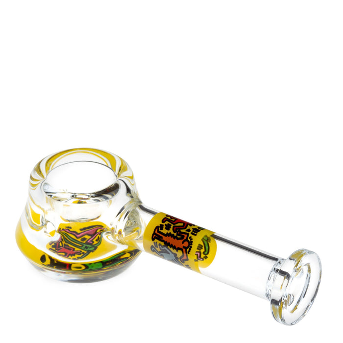 keith haring spoon pipe yellow