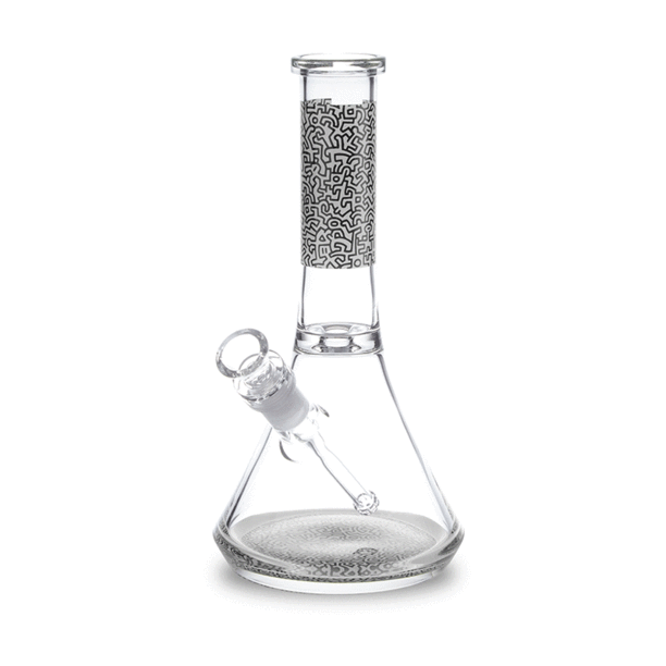 kharing glass water pipe black