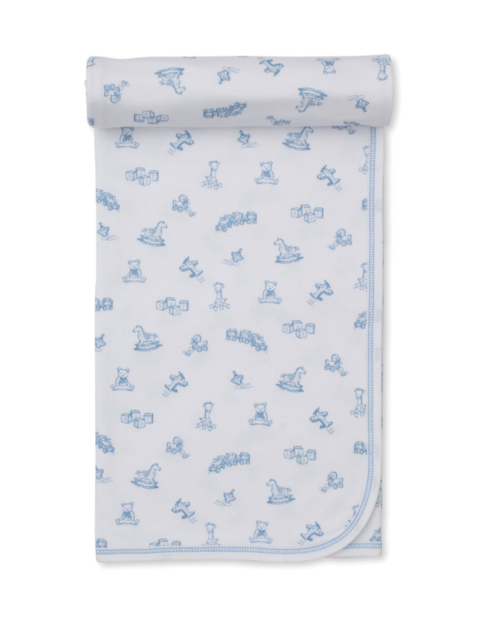 Kissy Kissy - Blanket - Blue Vintage Toy Treasures