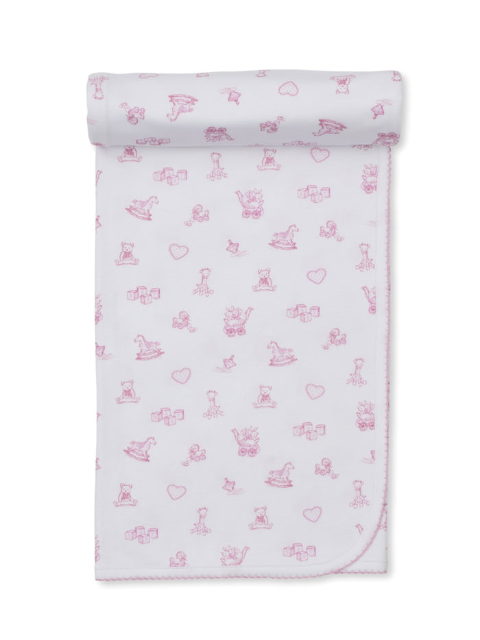 Kissy Kissy - Blanket - Pink Vintage Toy Treasures