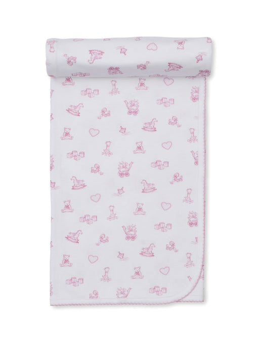 Kissy Kissy - Blanket - Pink Vintage Toy Treasures
