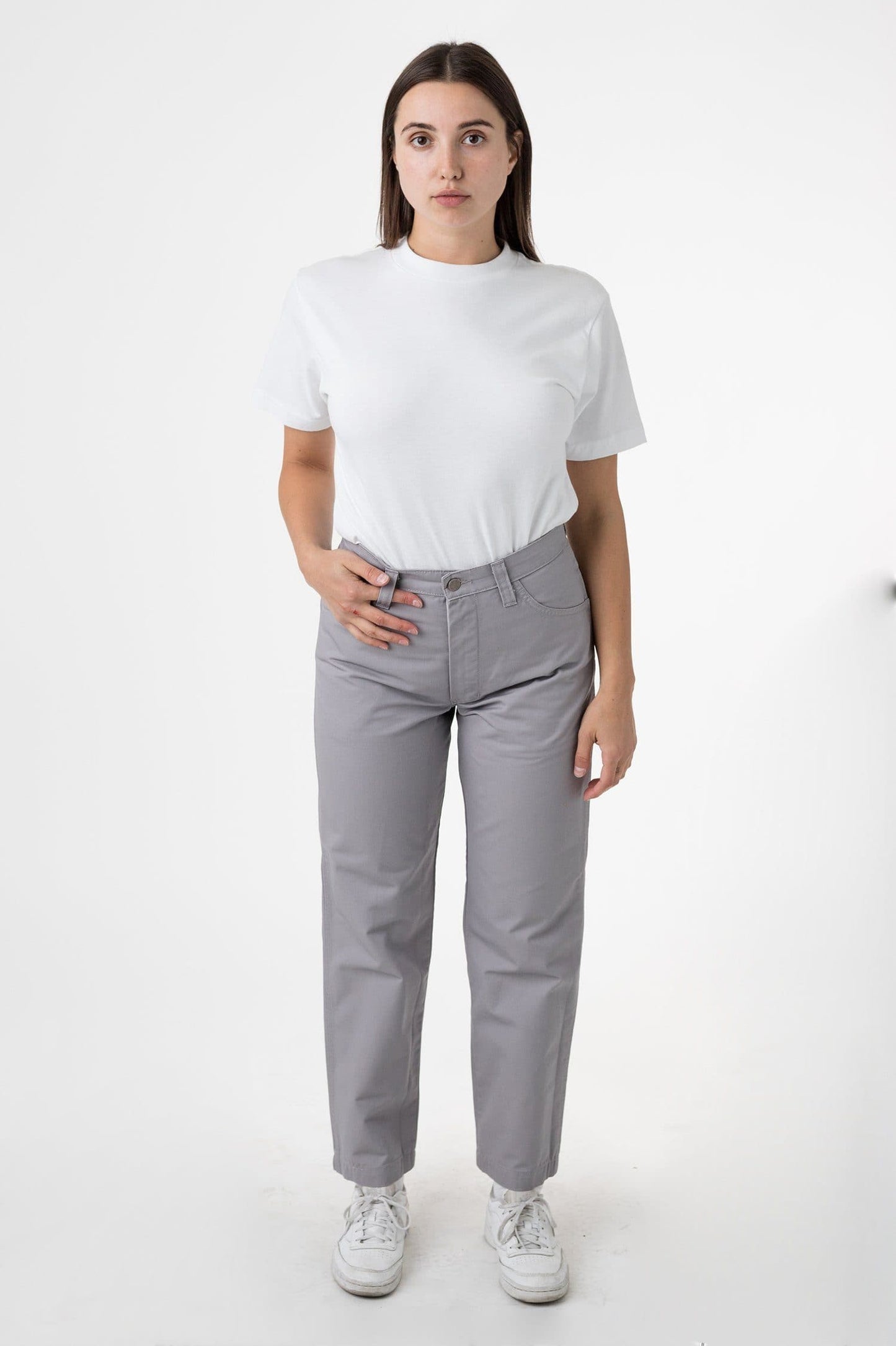 RTWL01 - Twill Work Pants Silver