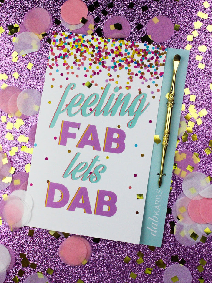kushkards feeling fab lets dab