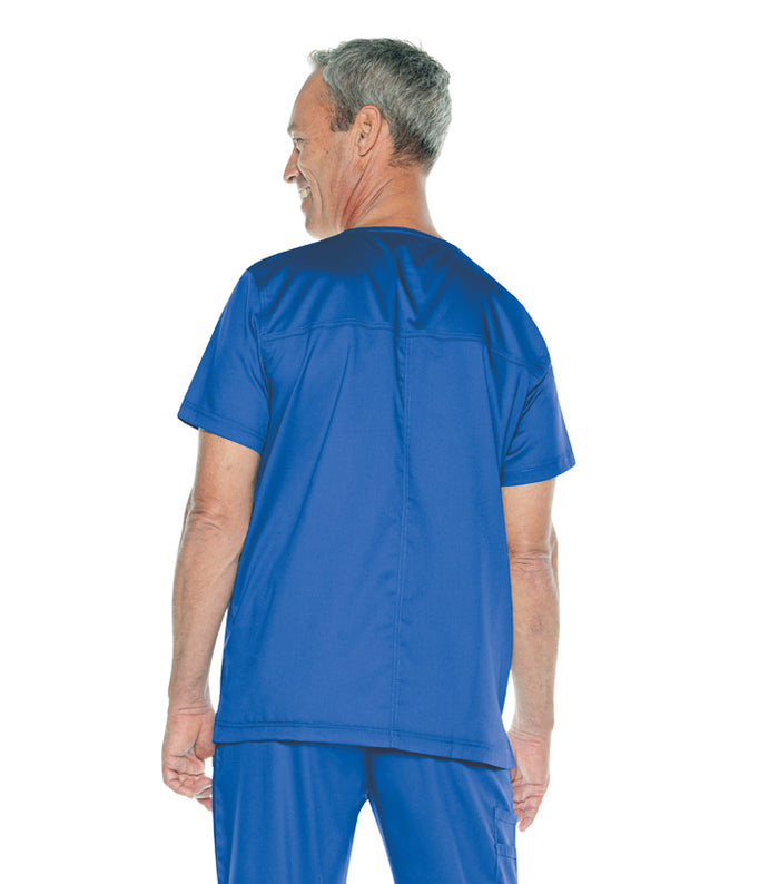 Landau Mens Proflex V Neck 4 Pocket Top