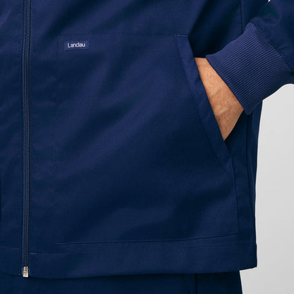 Landau ProFlex Mens 4-Pocket Scrub Jacket