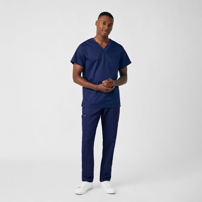 Landau ProFlex Mens 4-Pocket V-Neck Scrub Top