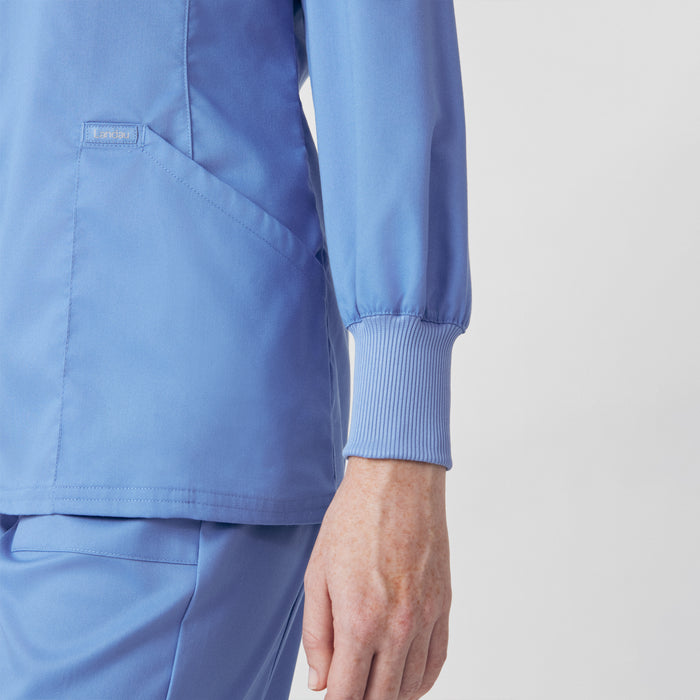 Landau ProFlex Womens 3-Pocket Scrub Jacket