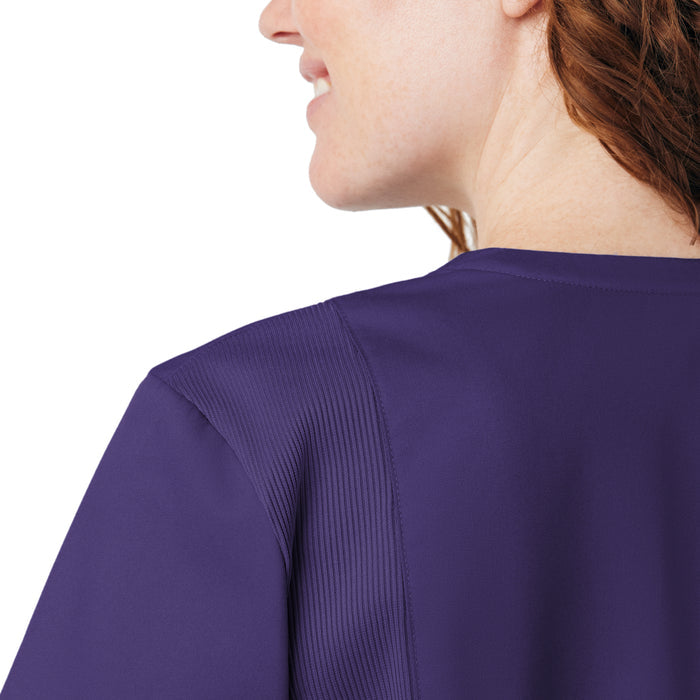Landau ProFlex Womens 3-Pocket V-Neck Scrub Top