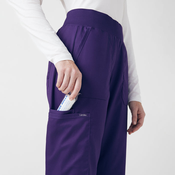 Landau ProFlex Womens Cargo Scrub Pants