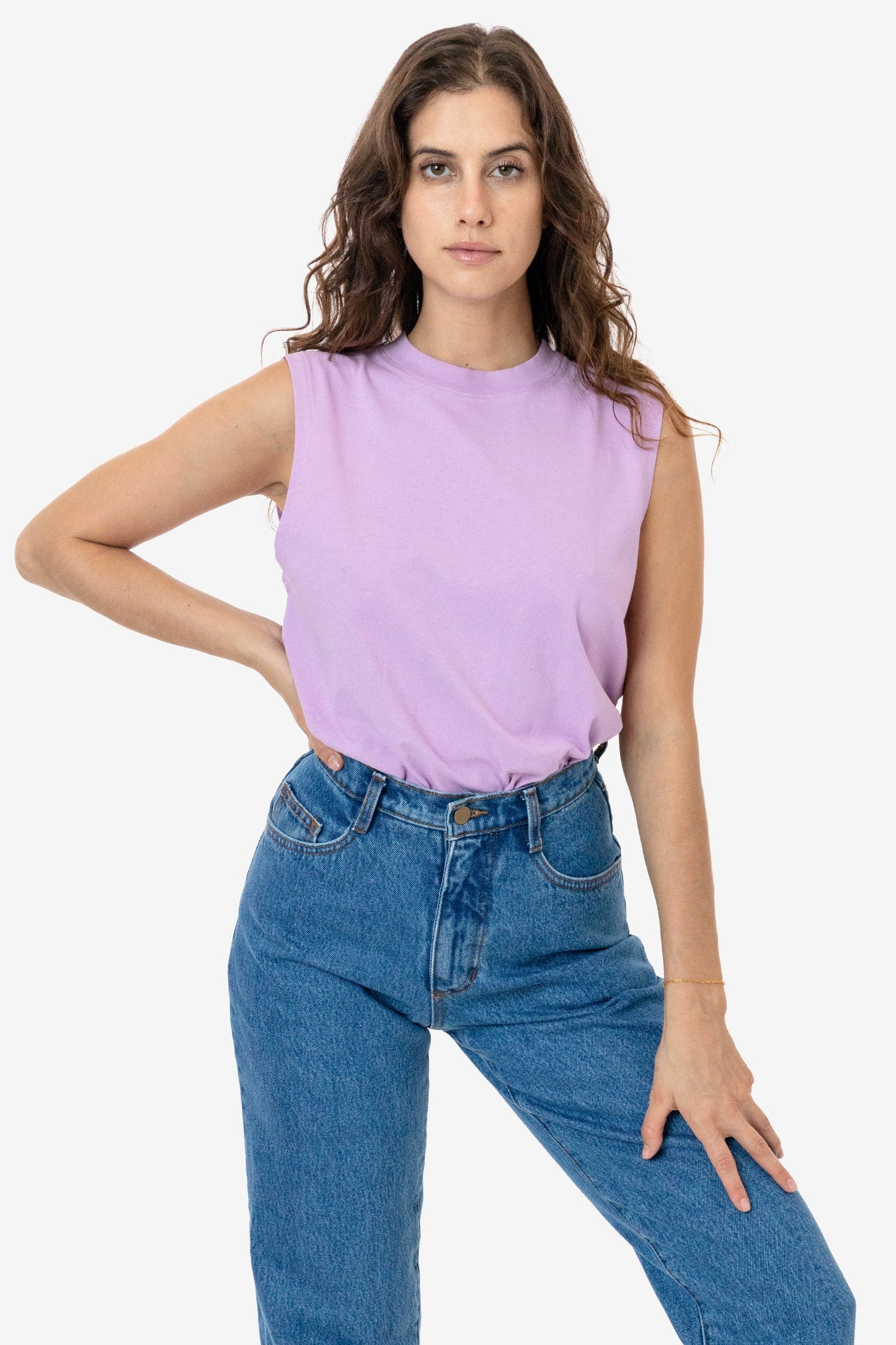 2865GD - Women's Garment Dye Muscle Tank