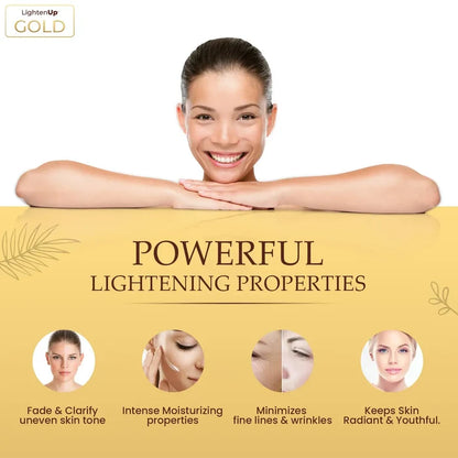 LightenUp Gold Active Cream 3.4 oz Regular