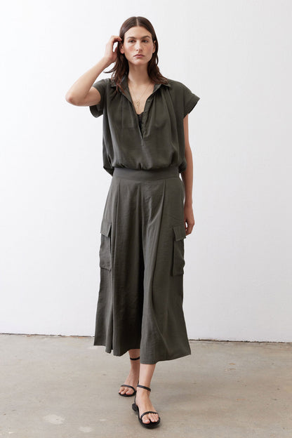 The Nonchalant Oversized Voile Blouse