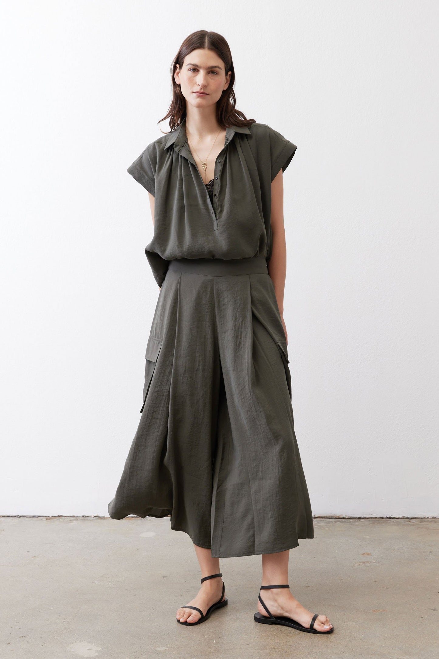 The Nonchalant Oversized Voile Blouse