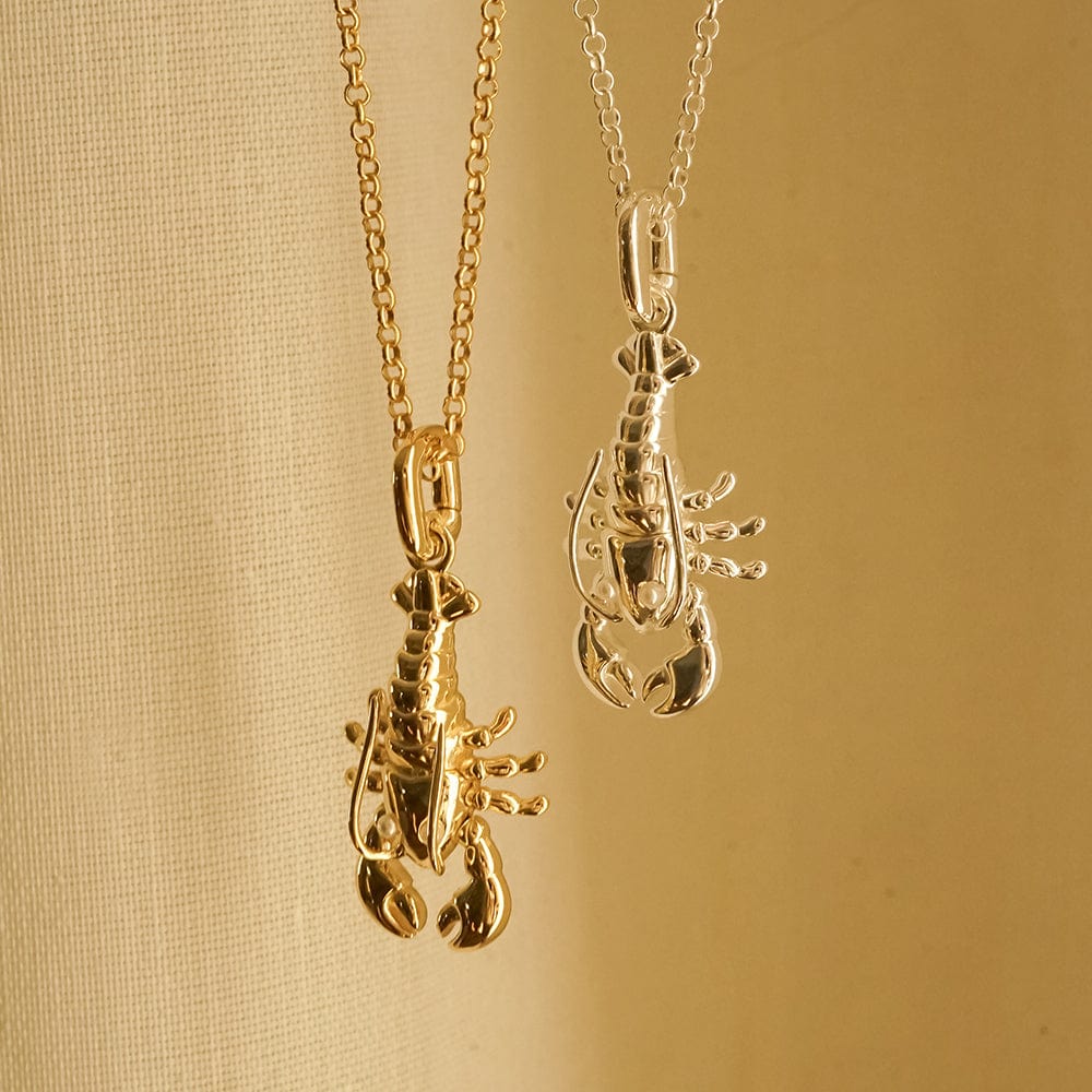 Lobster Chain Necklace 18ct Gold Plate