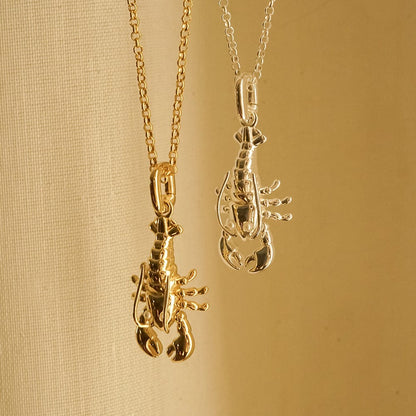 Lobster Chain Necklace 18ct Gold Plate