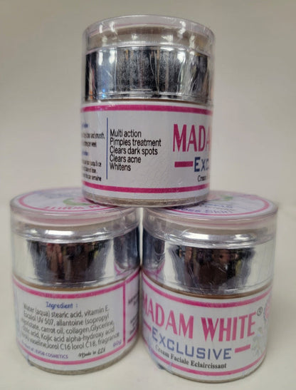 MADAM WHITE EXCLUSIVE XTRA WHITENING MILK FACIAL CREAM MADAM WHITE