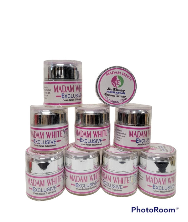 MADAM WHITE EXCLUSIVE XTRA WHITENING MILK FACIAL CREAM MADAM WHITE