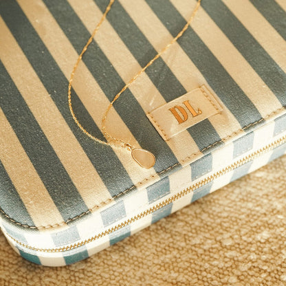 "Made For Her" Mother of Pearl & Jewellery Box Set 18ct Gold Plate