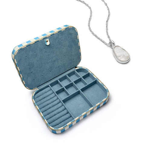 "Made For Her" Mother of Pearl & Jewellery Box Set Sterling Silver