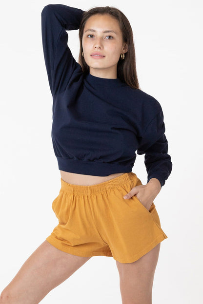 1214GD - Heavy Jersey Garment Dye Short Shorts