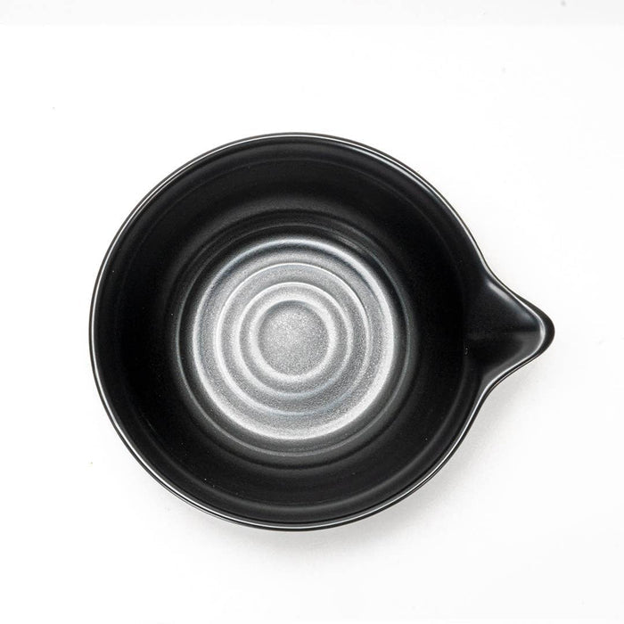 Matcha Bowl With Spout, Matte Glaze
