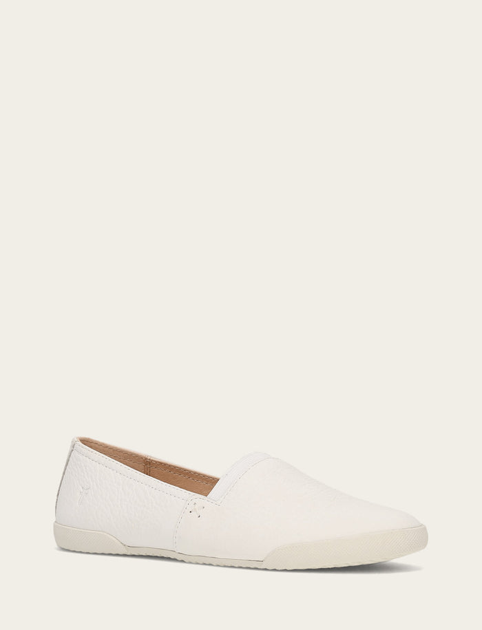 Melanie Slip On - White - Hero