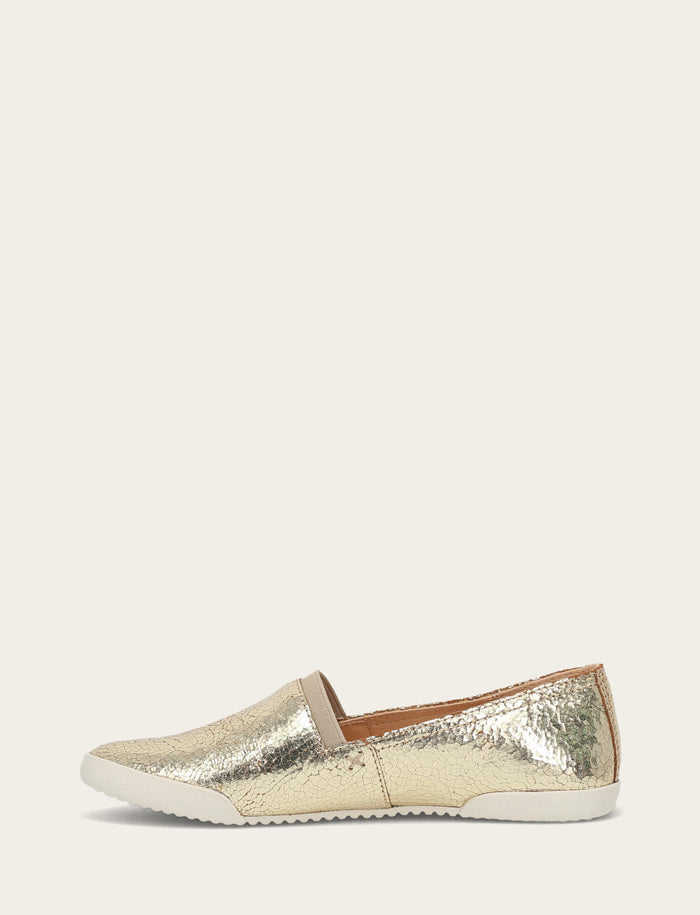 Melanie Slip On - Gold Mirror - Inside