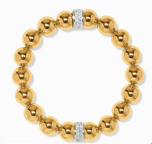 Meridian Stretch Bracelet Gold OS