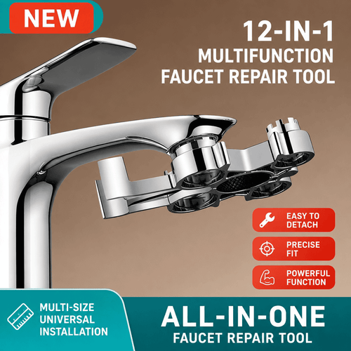 MG08326 Multi-Functional Faucet Wrench