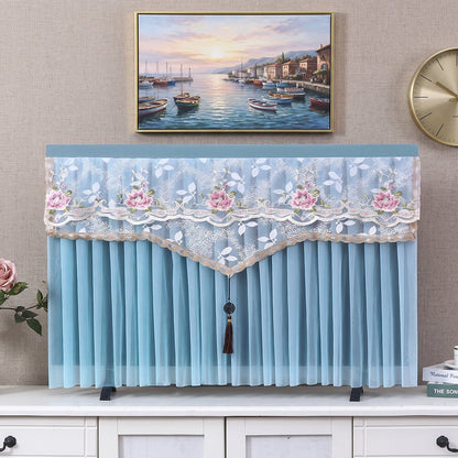 MH08307 Floral Lace TV Cover