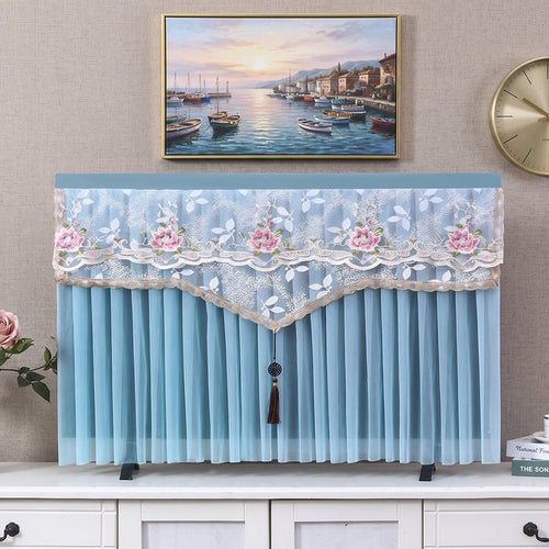 MH08307 Floral Lace TV Cover