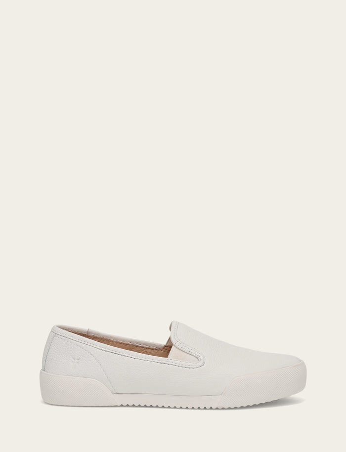 Mia Slip On - White - Outside